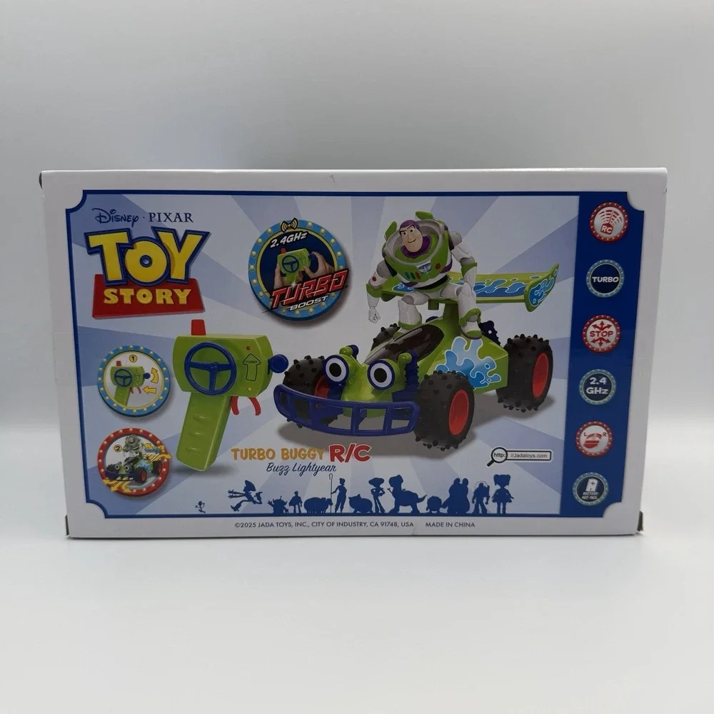 Disney Pixar Toy‎ Story Remote Control Turbo Buggy Buzz Lightyear Jada Toys